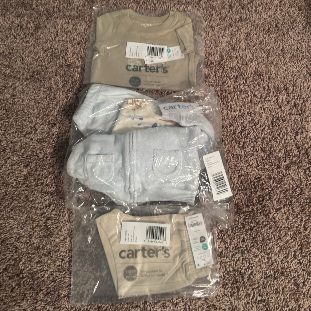 Carter's NWT 3M Baby Clothing Bundle
